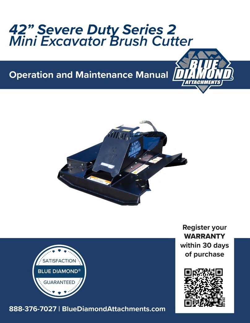 Blue Diamond 42 Severe Duty Series 2 User manual