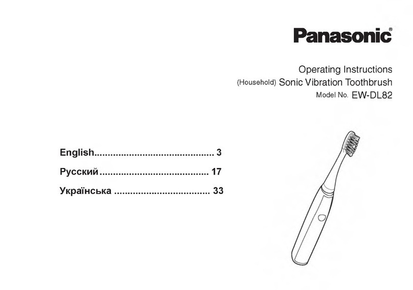 Panasonic EW?DL82 operating instructions