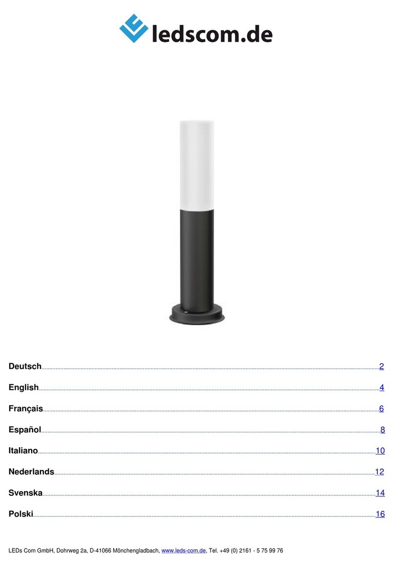 ledscom LC-L-369 Assembly instructions
