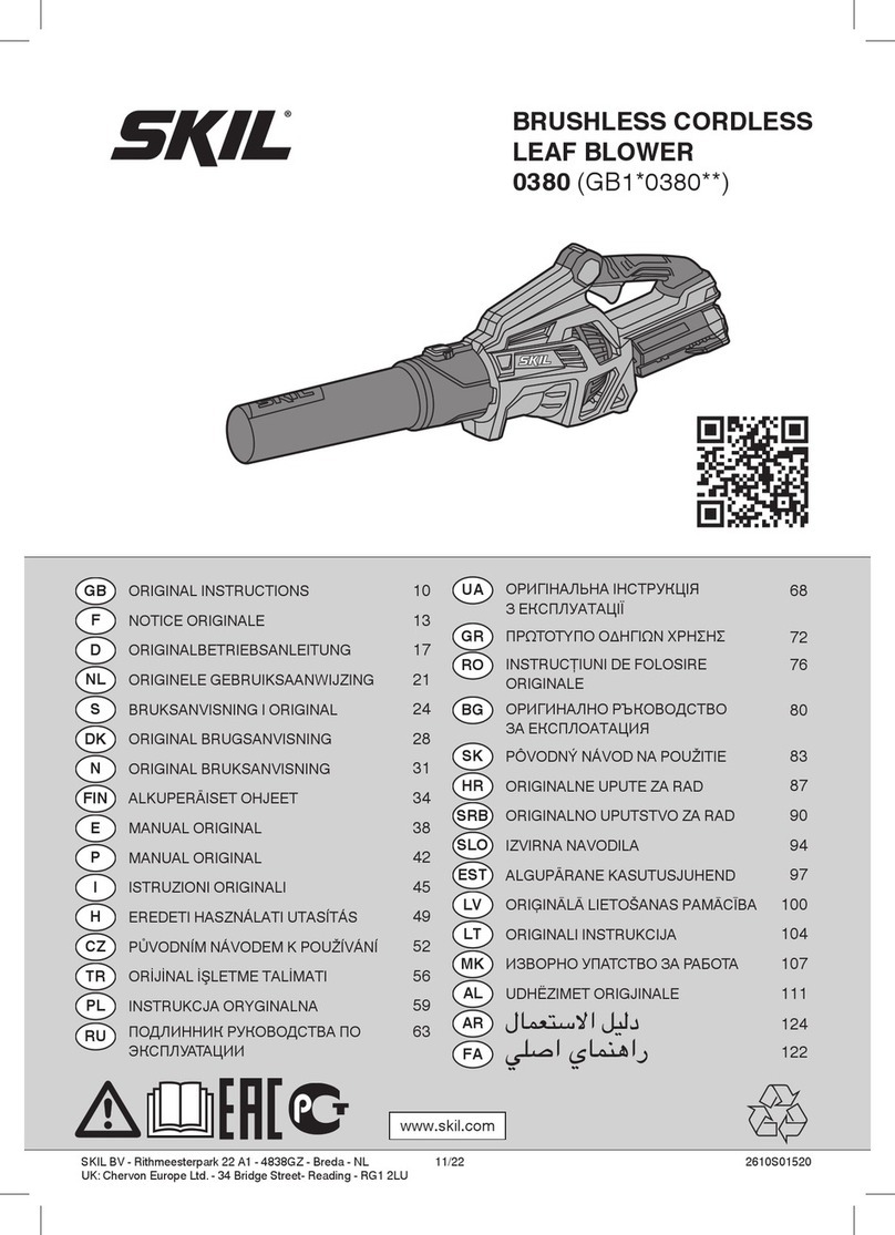 Skil 0380 User manual