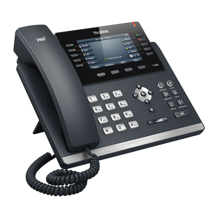 Yealink Yealink SIP-T46G User manual