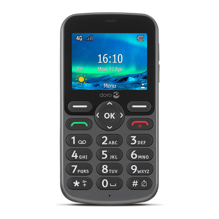 Doro 5860 User manual