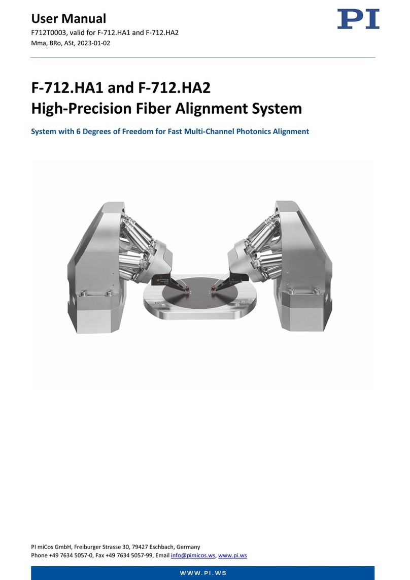 PI F-712.HA1 User manual