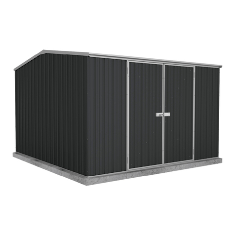 ABSCO SHEDS 30302GK manual