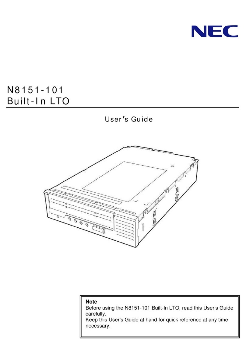 NEC N8151-101 user guide