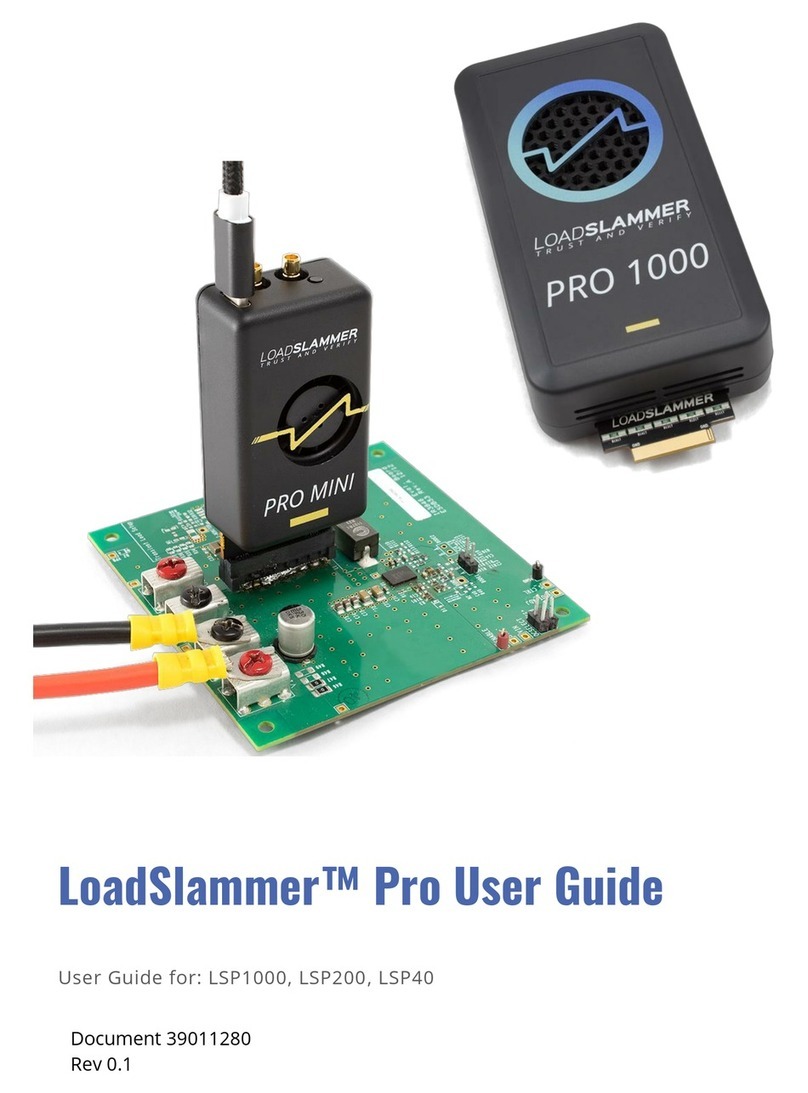 Picotest LoadSlammer Pro 1000 User manual