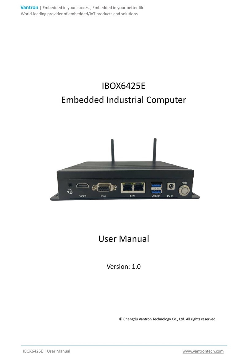 Vantron IBOX6425E user manual