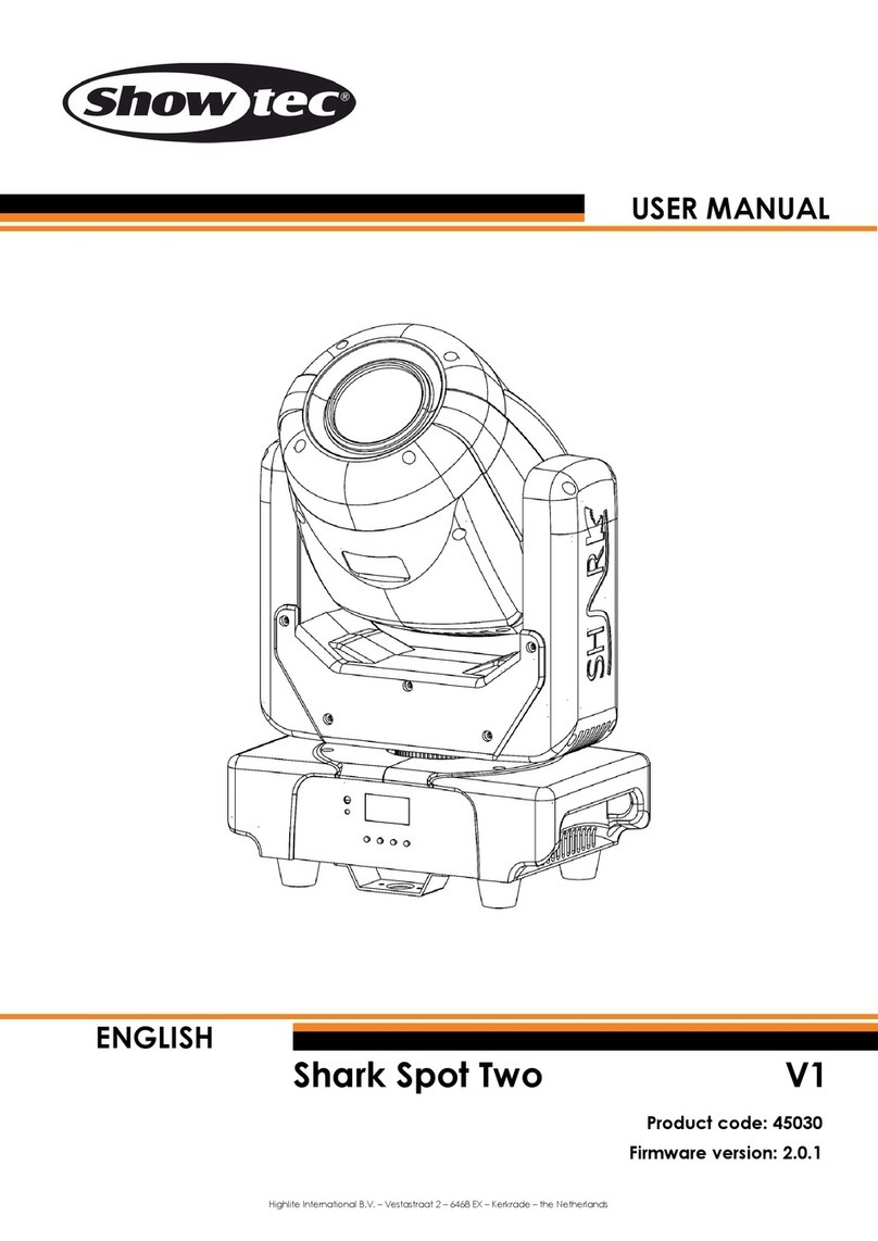 Show Tec SharkSpot Two V1 user manual