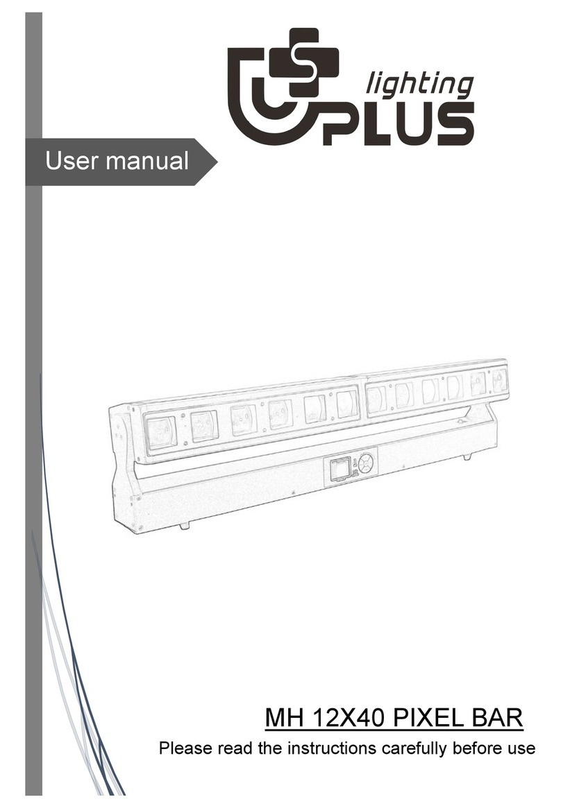 Uplus Lighting MH12X40 PIXEL BAR User manual