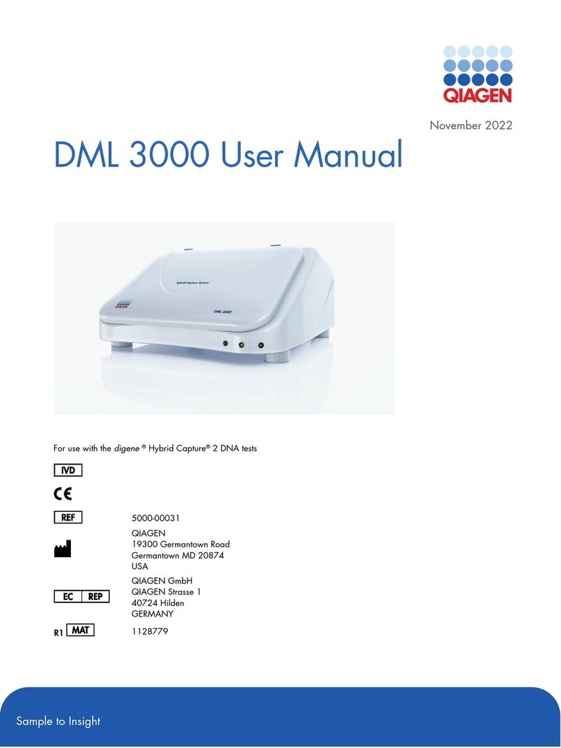 Qiagen DML 3000 User manual