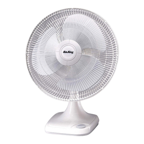 Air King 4DA35B/9102B Instructions for use