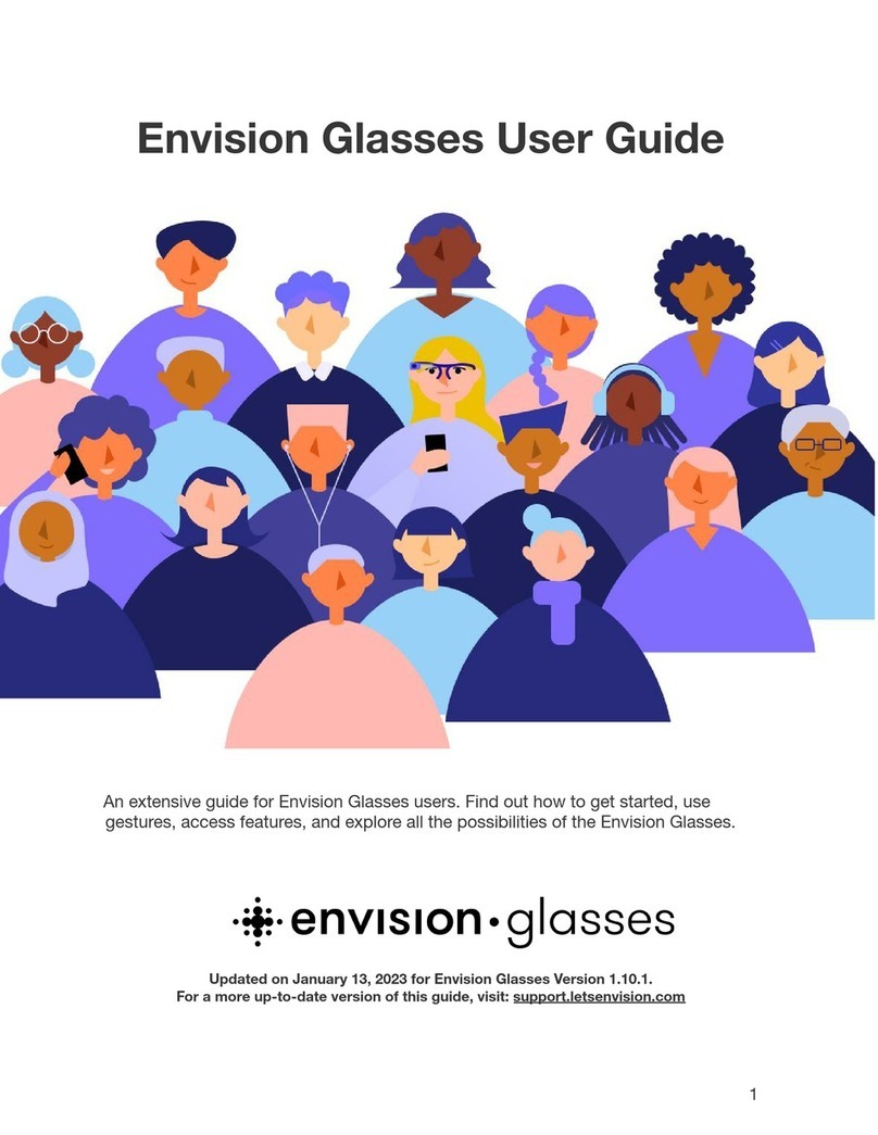 Envision Read Glasses user guide