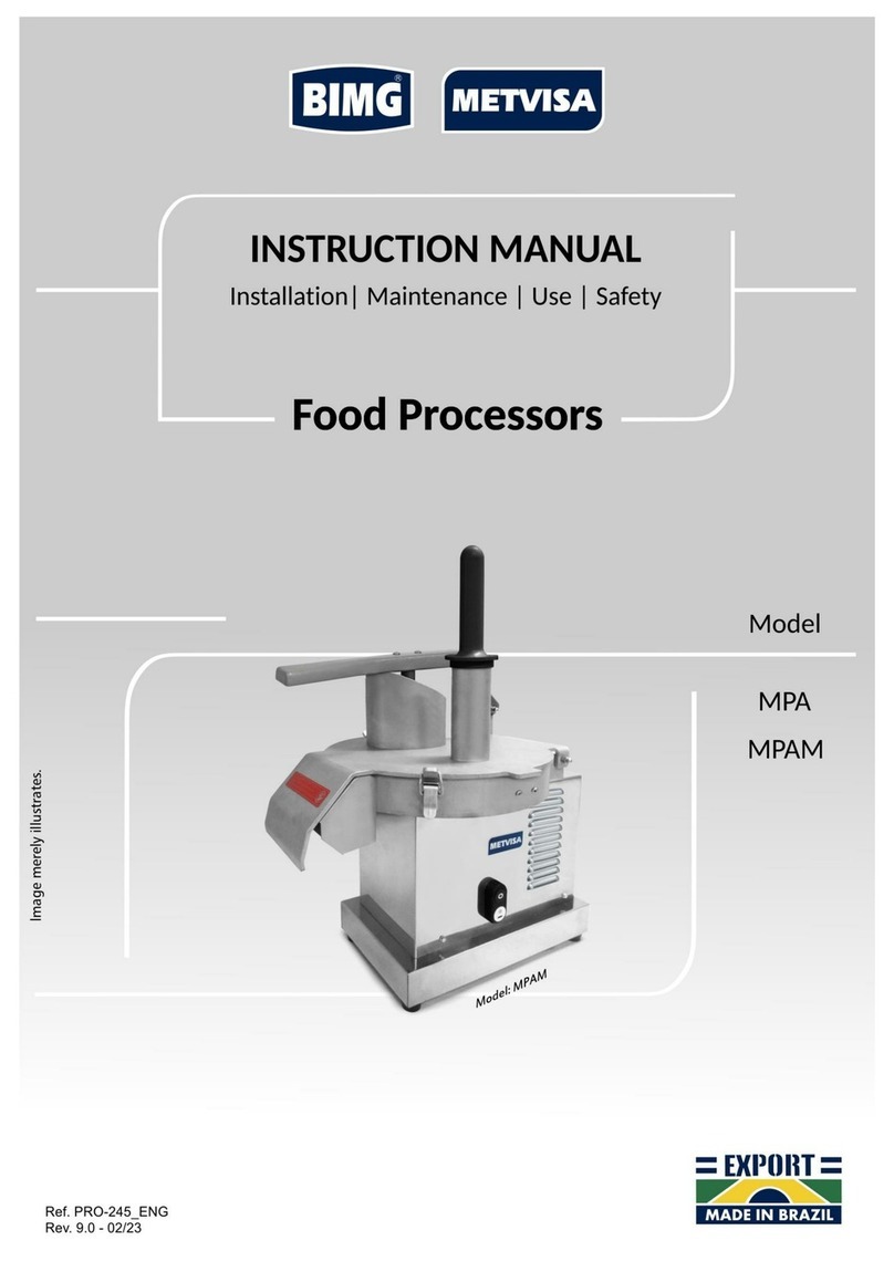 BIMG METVISA MPA instruction manual