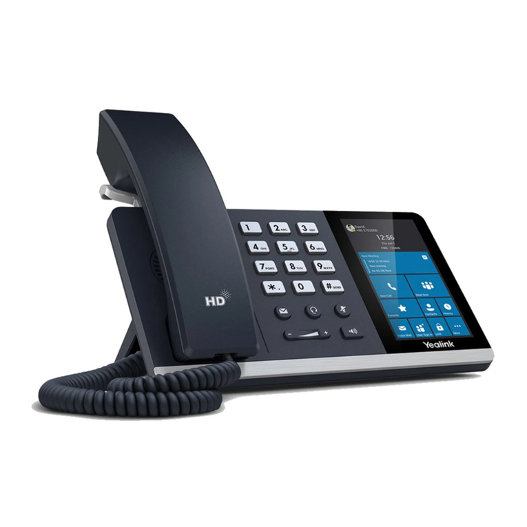 Yealink T55A Teams User manual