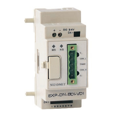 gefran EXP-DN-BDI-VDI User manual