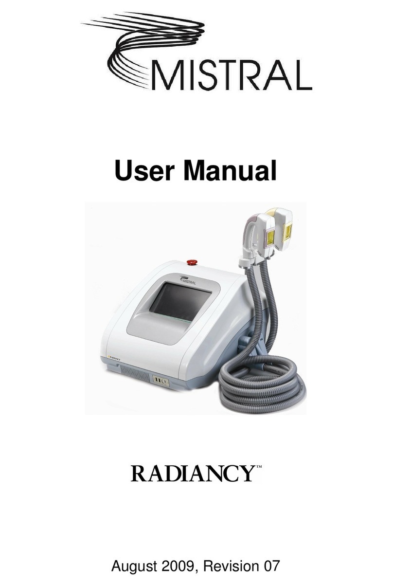 Radiancy Mistral user manual