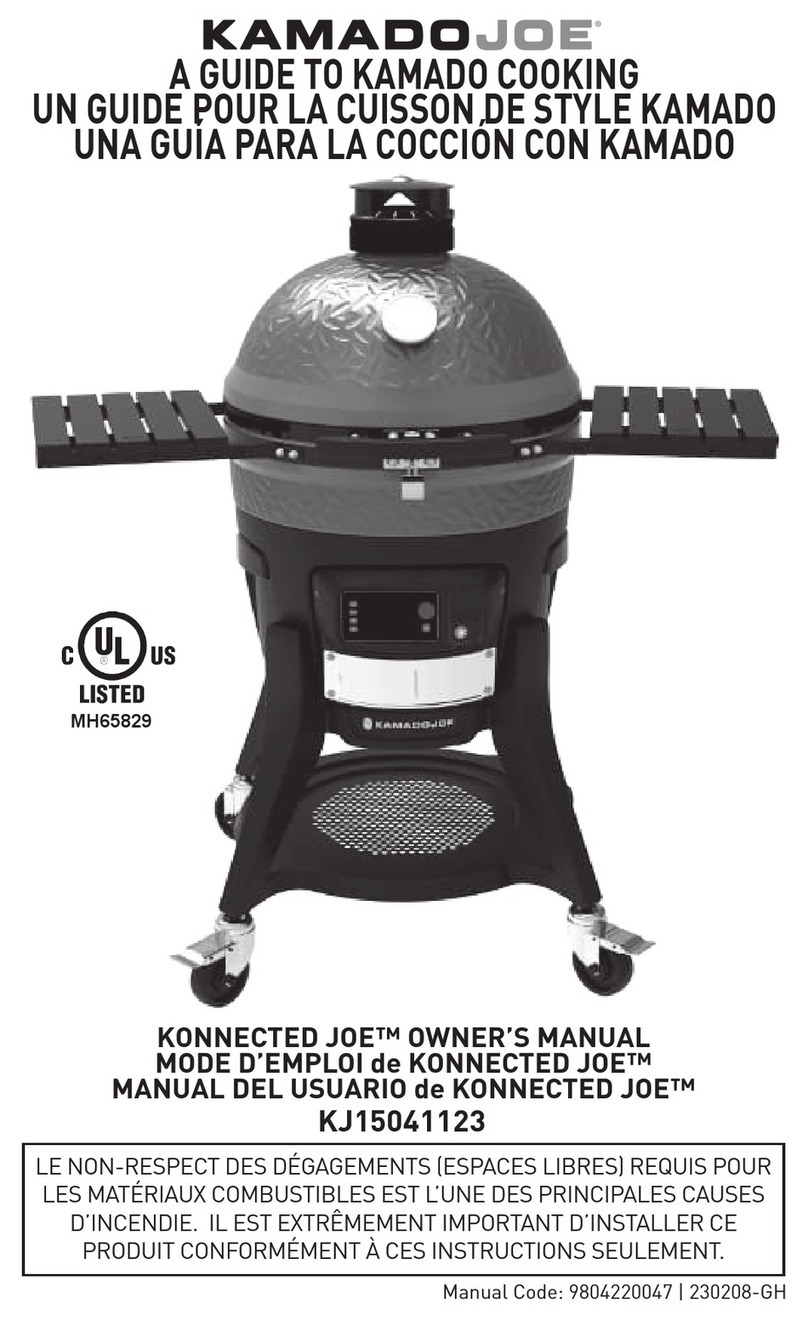 Kamado Joe KONNECTED JOE KJ15041123 owner's manual
