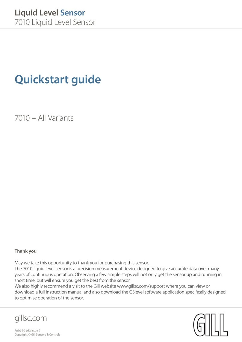 Gill 7010 quick start guide