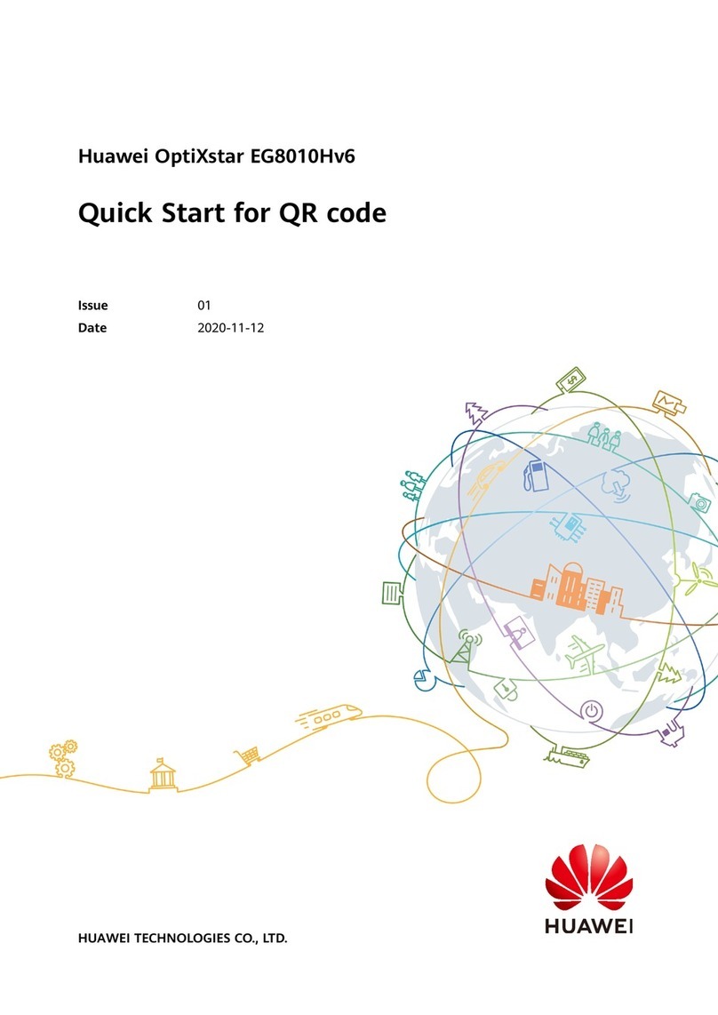 Huawei OptiXstar EG8010Hv6 User manual