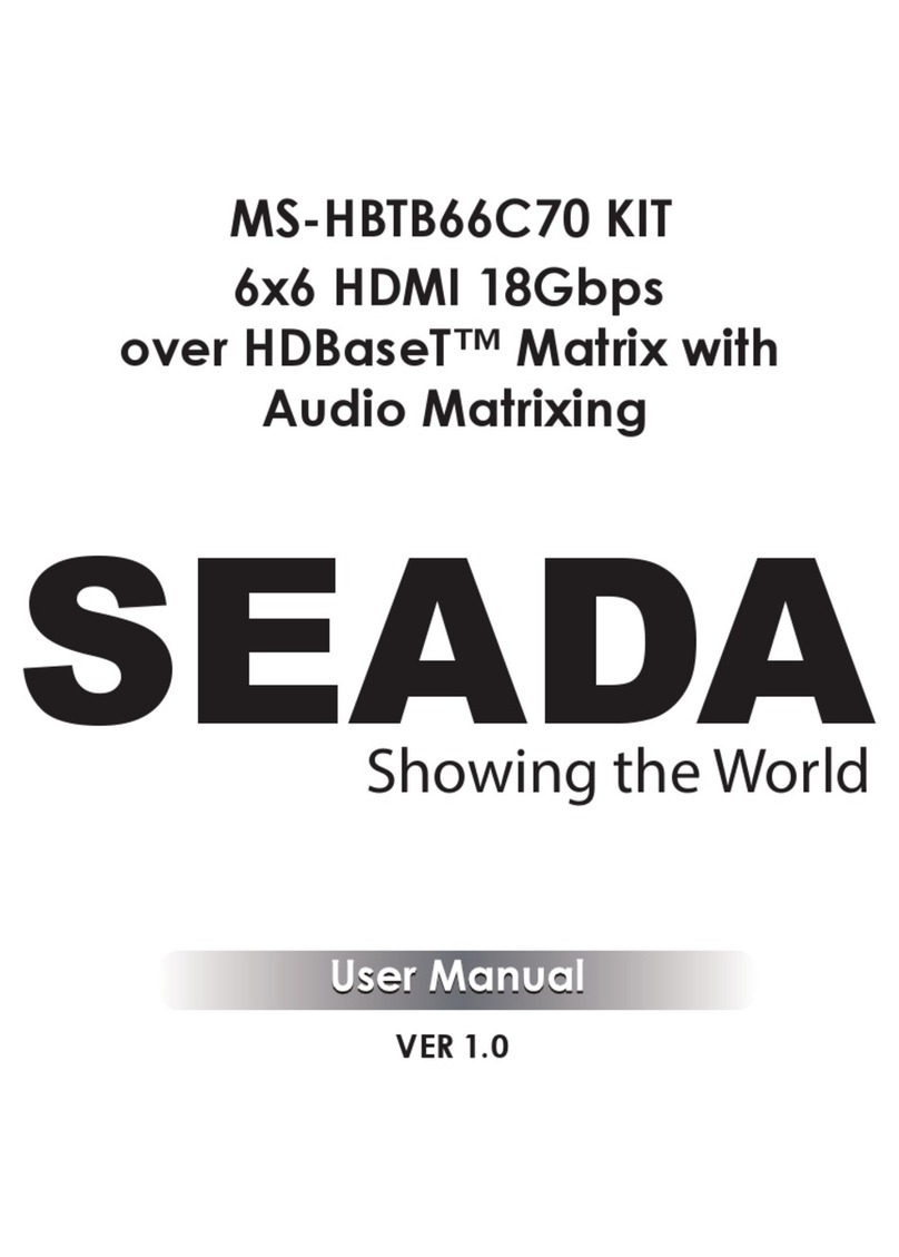 Seada MS-HBTB66C70 KIT User manual