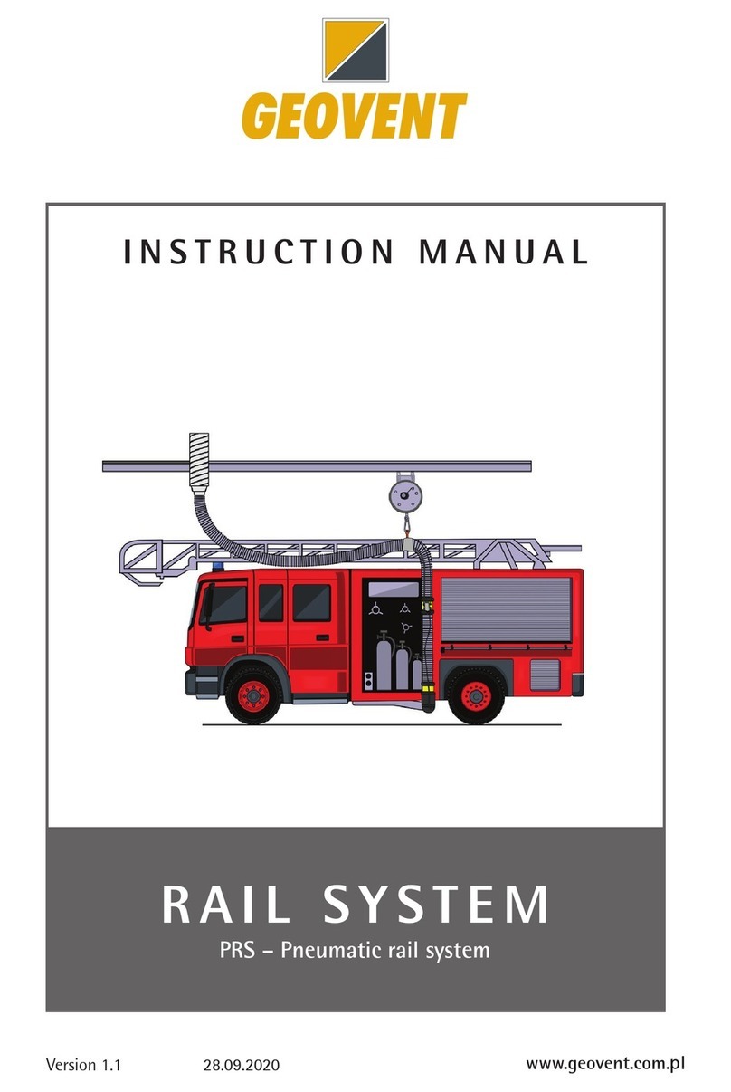 Geovent PRS instruction manual