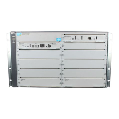 HP ProCurve 8206zl Assembly instructions