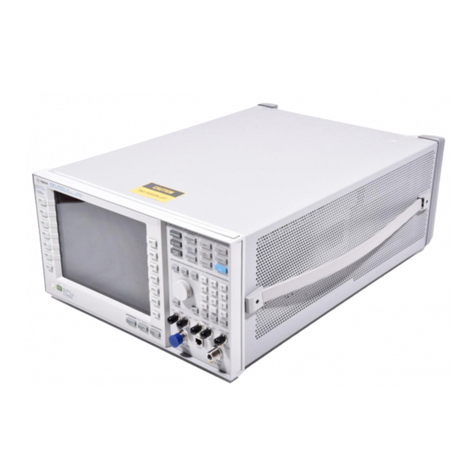 Agilent Technologies 8960 Operating instructions