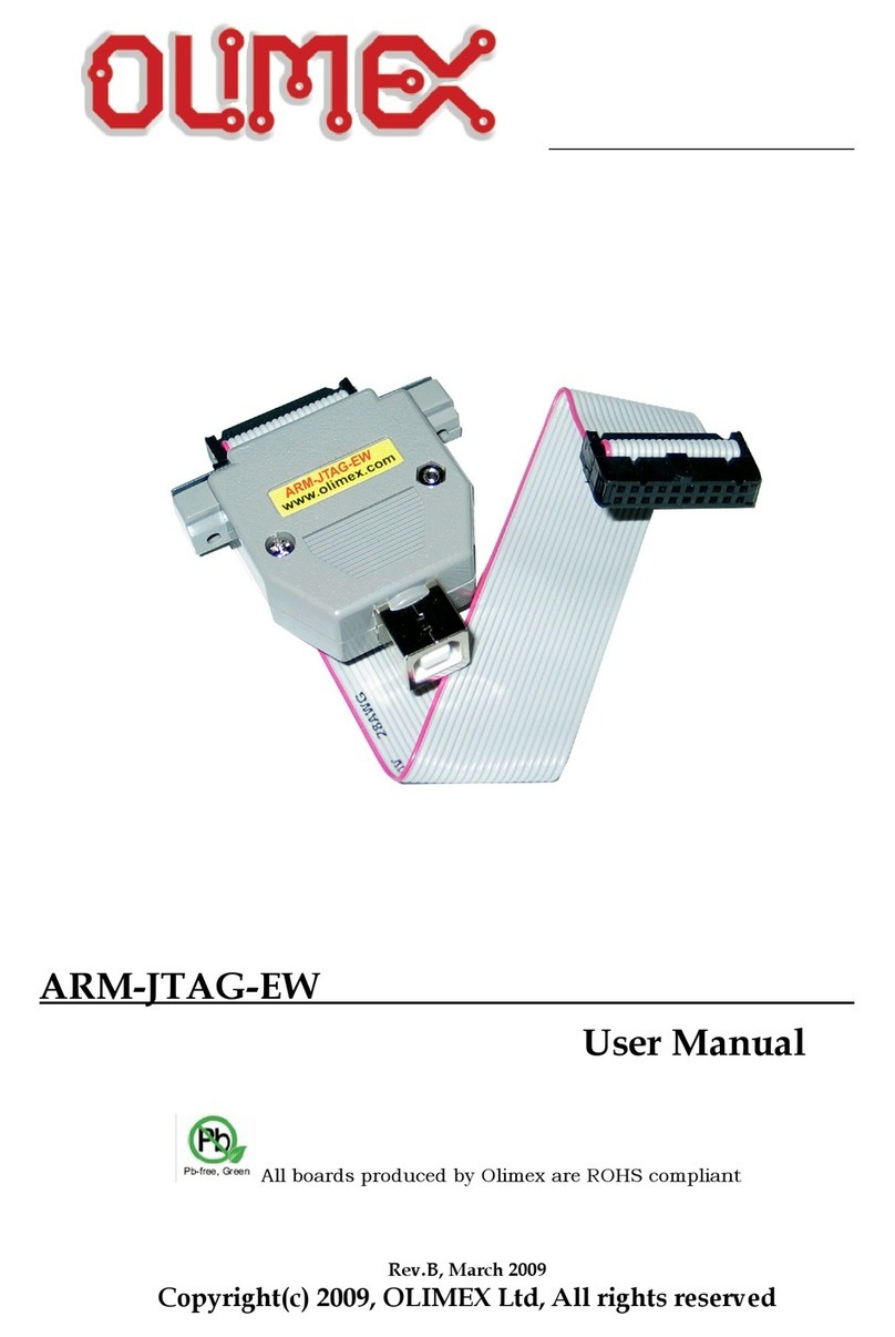 OLIMEX ARM-JTAG-EW user manual