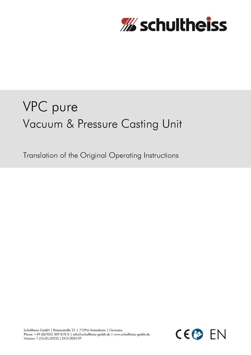 schultheiss VPC pure operating instructions