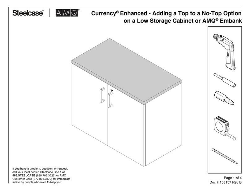 Steelcase AMQ Currency Enhanced manual