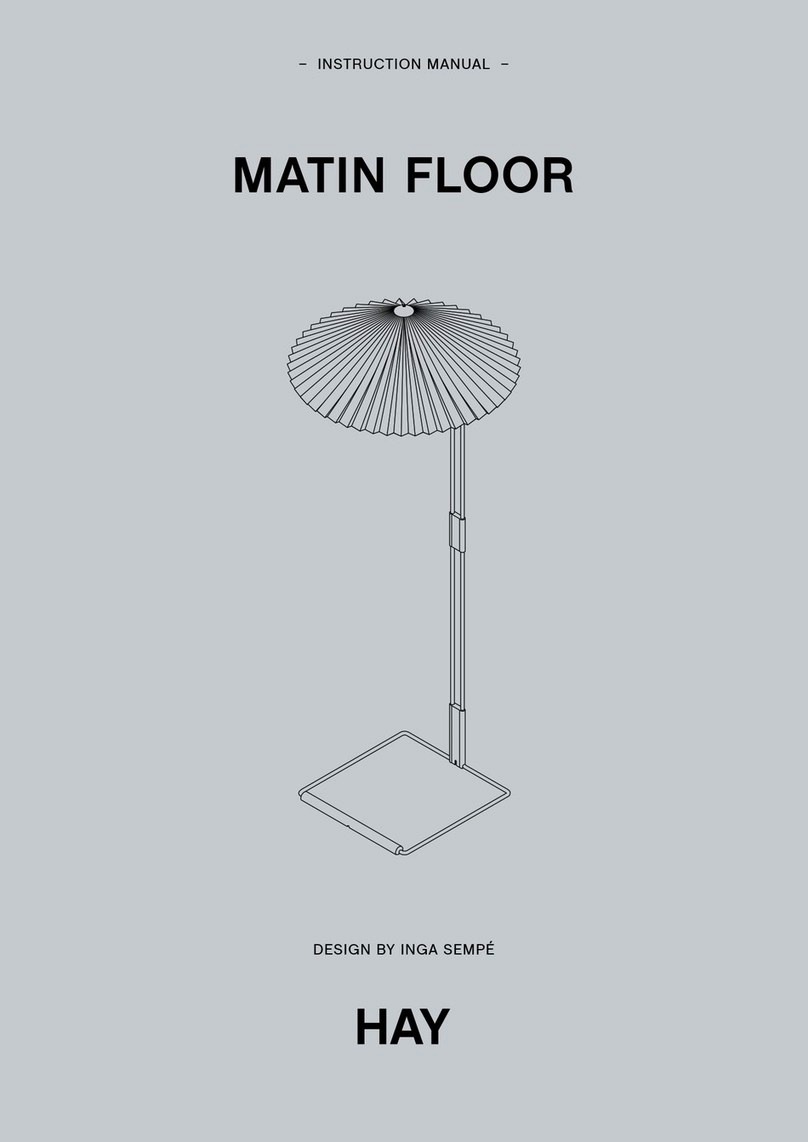 Hay Matin Floor instruction manual