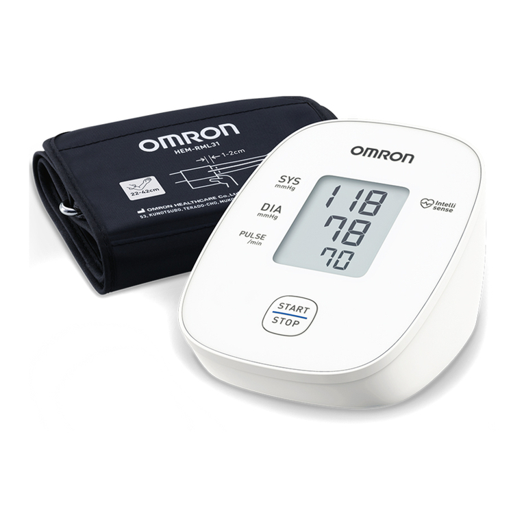 Omron M1 Basic HEM-7121J-LAF User manual