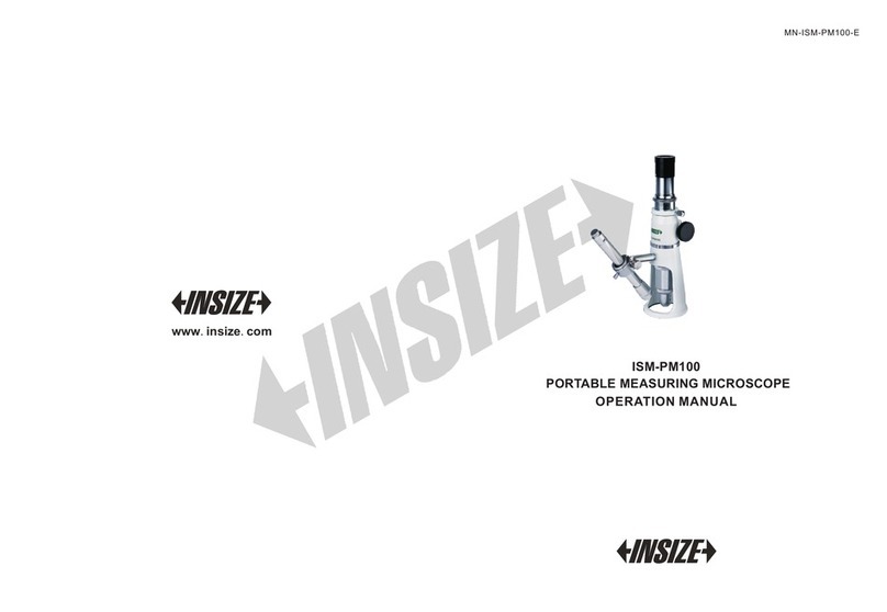 insize ISM-PM100 User manual