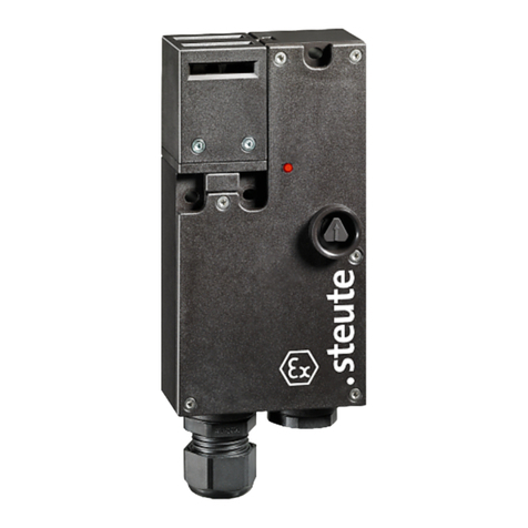 steute Ex STM 295-3G/D Mounting and wiring instructions