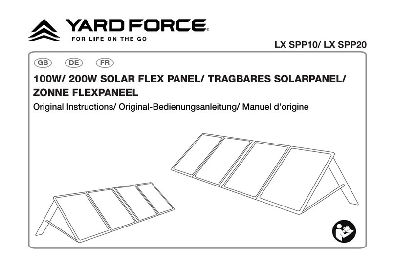 Yard force LX SPP10 Original instructions Yard force LX SPP10 Original instructions