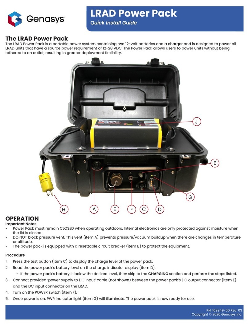 GENASYS LRAD Quick install guide