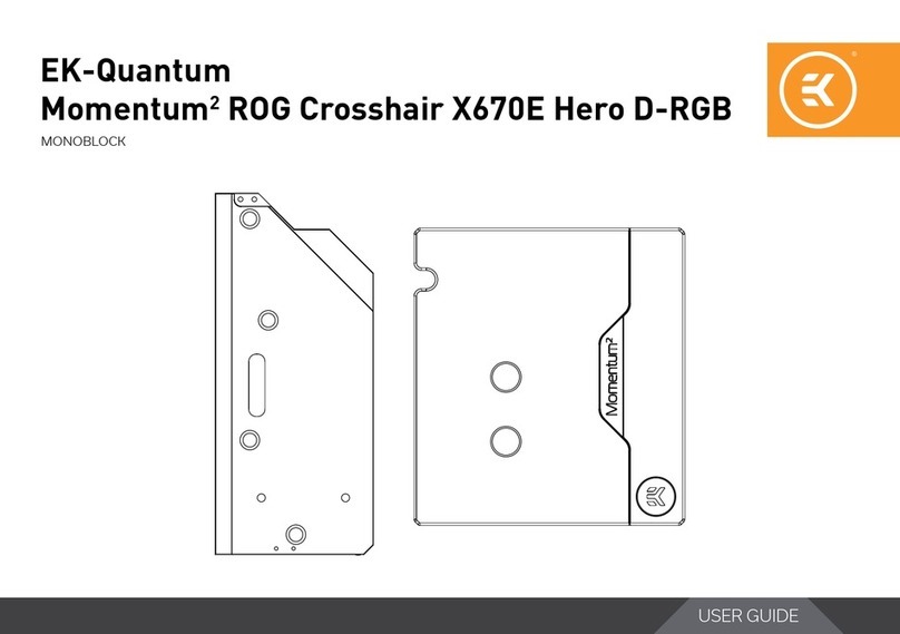 EK-Quantum Momentum2 ROG Strix X570-i Gaming D-RGB user guide EK-Quantum Momentum2 ROG Strix X570-i Gaming D-RGB user guide