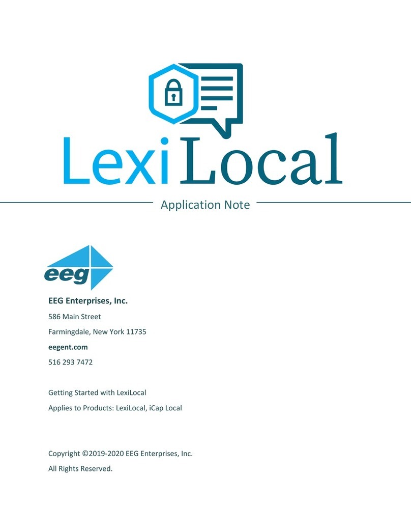 EEG LexiLocal Application note EEG LexiLocal Application note