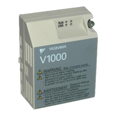 YASKAWA SI-S3/V Series User manual