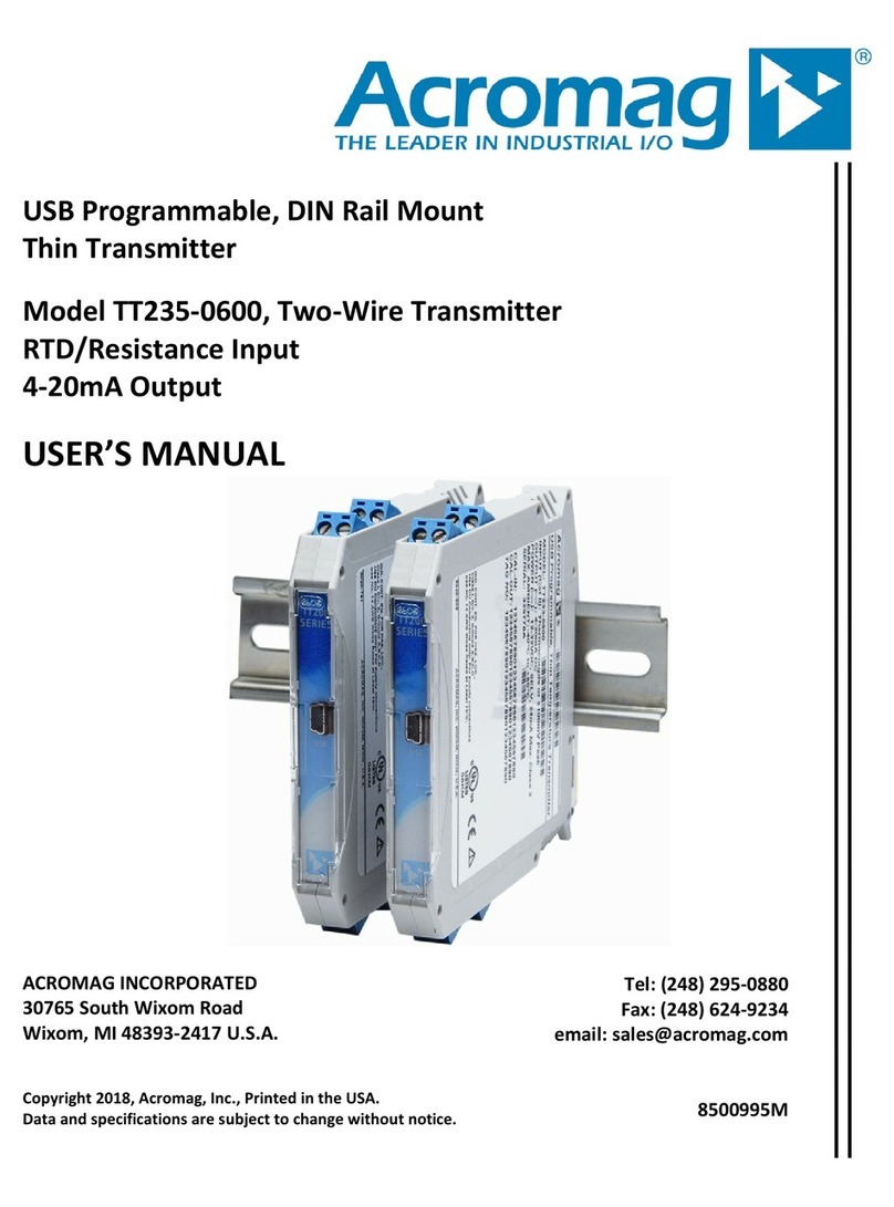 Acromag TT235-0600 user manual