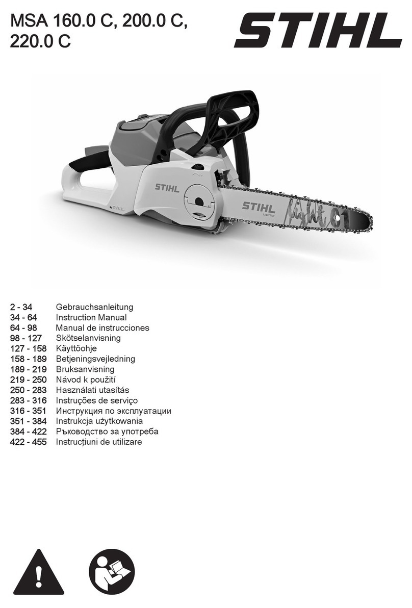Stihl MSA 160.0 C User manual