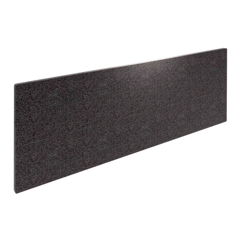 Vari Beam Privacy Panel 72 User manual Vari Beam Privacy Panel 72 User manual