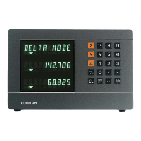 HEIDENHAIN ND 720 User manual