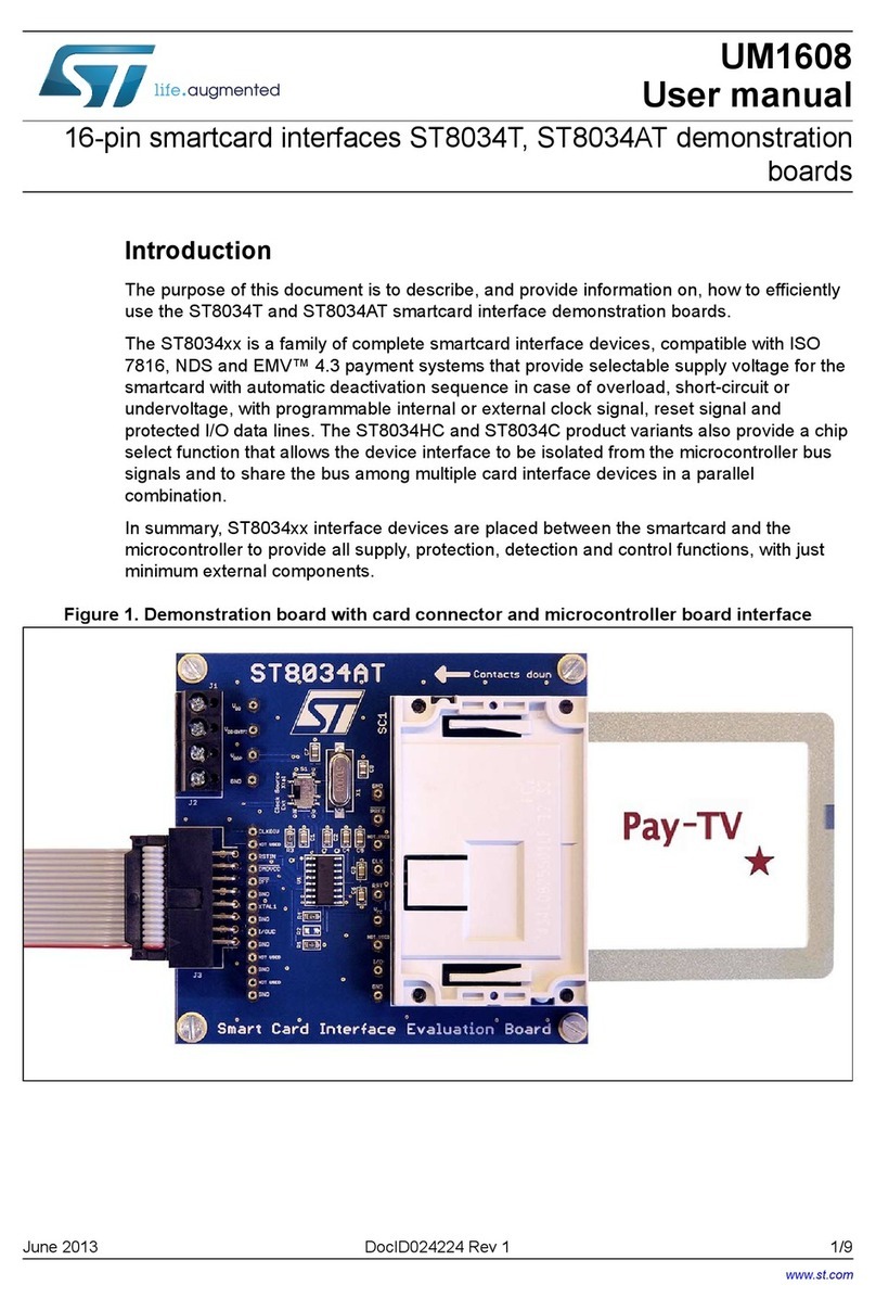 ST ST8034T User manual