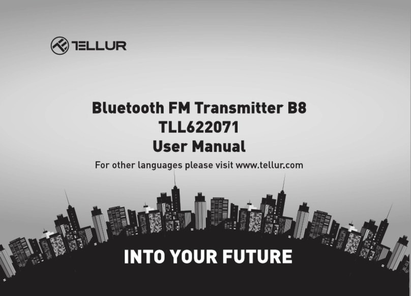 Tellur B8 User manual