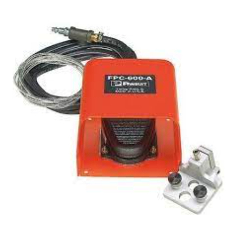 Panduit FPC-600-A operating instructions