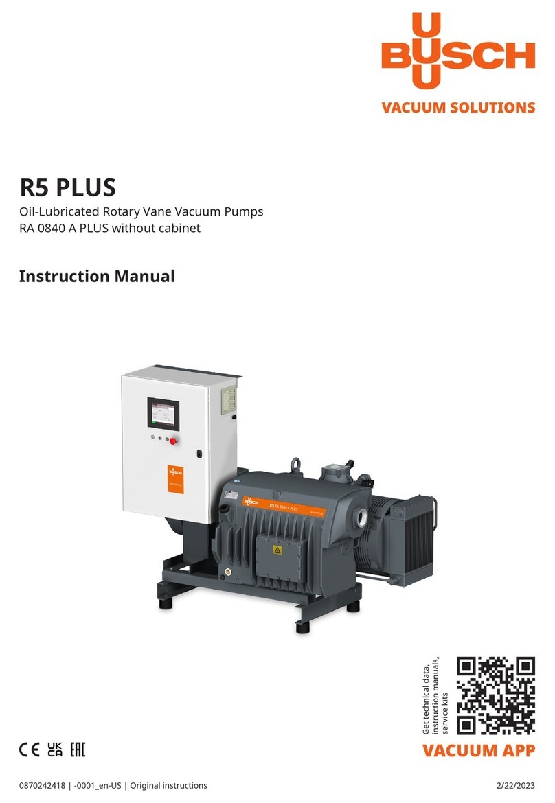 BUSCH R5 PLUS instruction manual