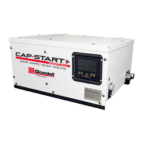 Vanair Goodall CAP-START Operation manual and parts list