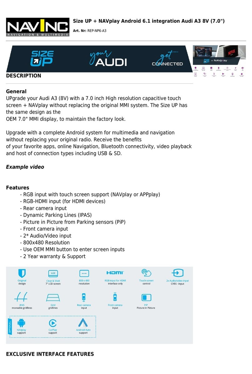 NavInc REP-NP6-A3 quick start guide