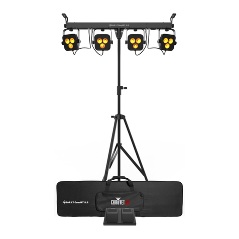Chauvet DJ 4 BAR LT QuadBT ILS Quick reference guide